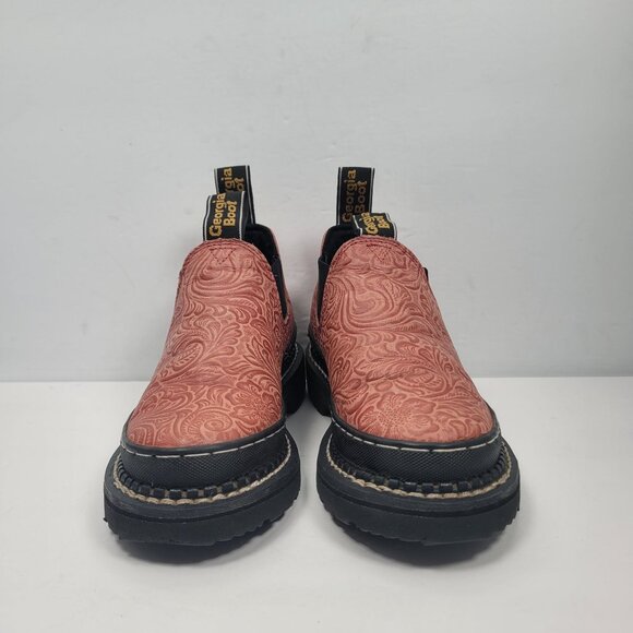 Georgia Boot Women's Romeo Pink Boots GBOT072WW US Size 6M - Picture 3 of 9